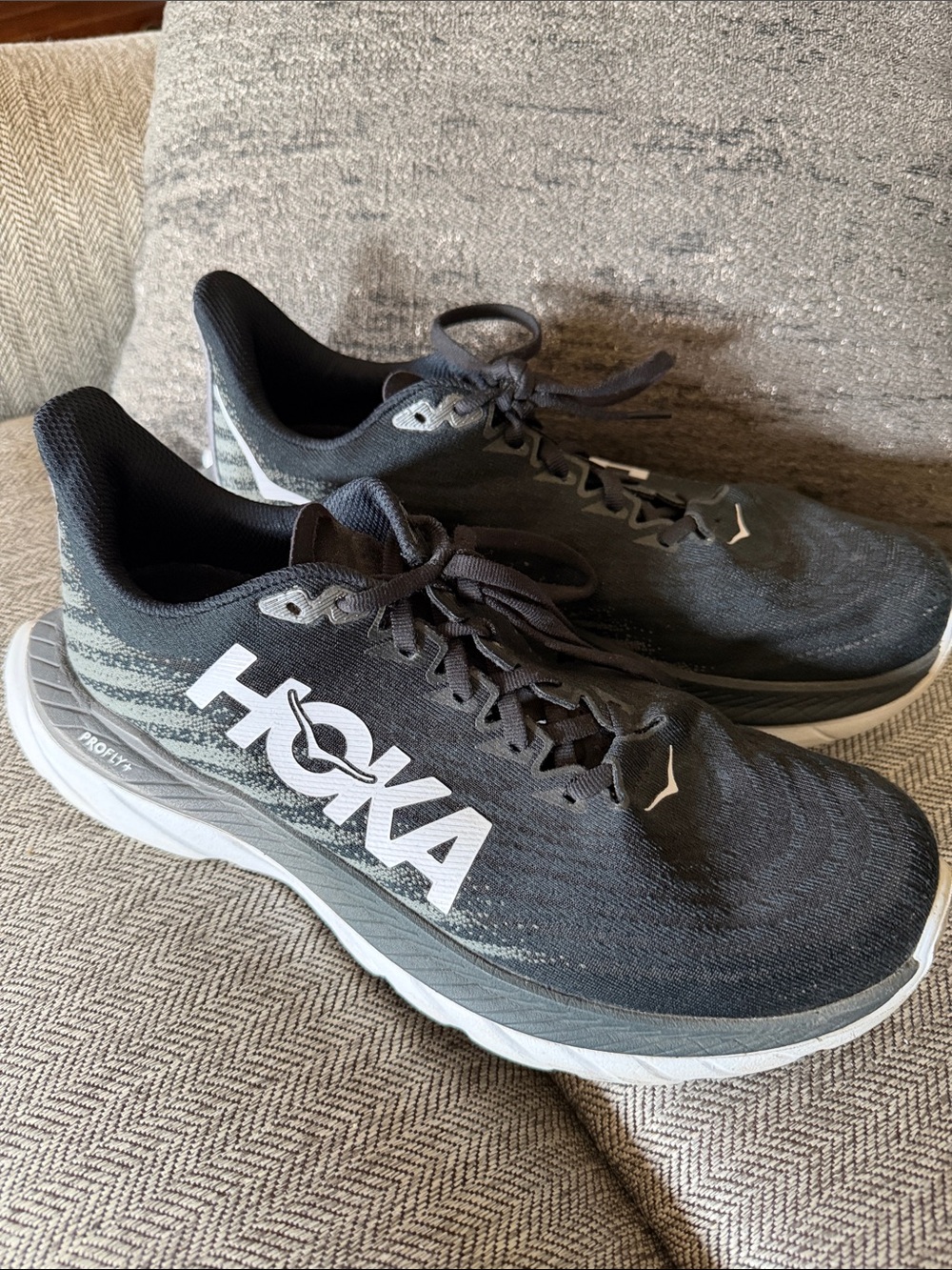 Women’s Hoka Black and Gray